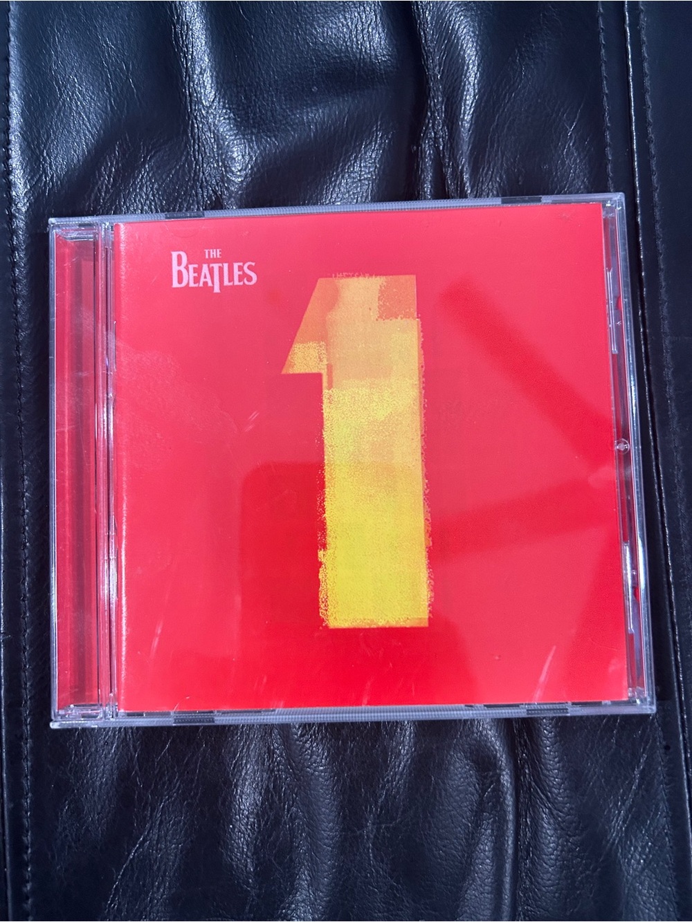 The Beatles Red and Yellow "1" CD Cover